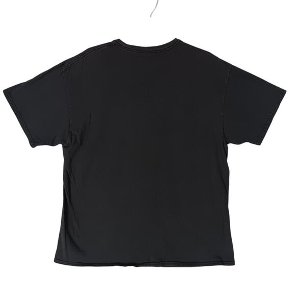 El Gallo Negro Graphic T Shirt Black Size Large Short Sleeve "Life is a Risk Car - Picture 2 of 6